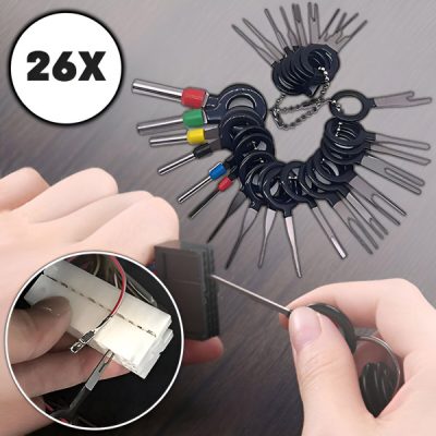 Terminál eltávolító szerszámkészlet (26db) | TERMITOOL