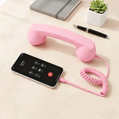 Retró telefonkagyló - USB-C, nincs párosítás, nincs akkumulátor | RETOTALK